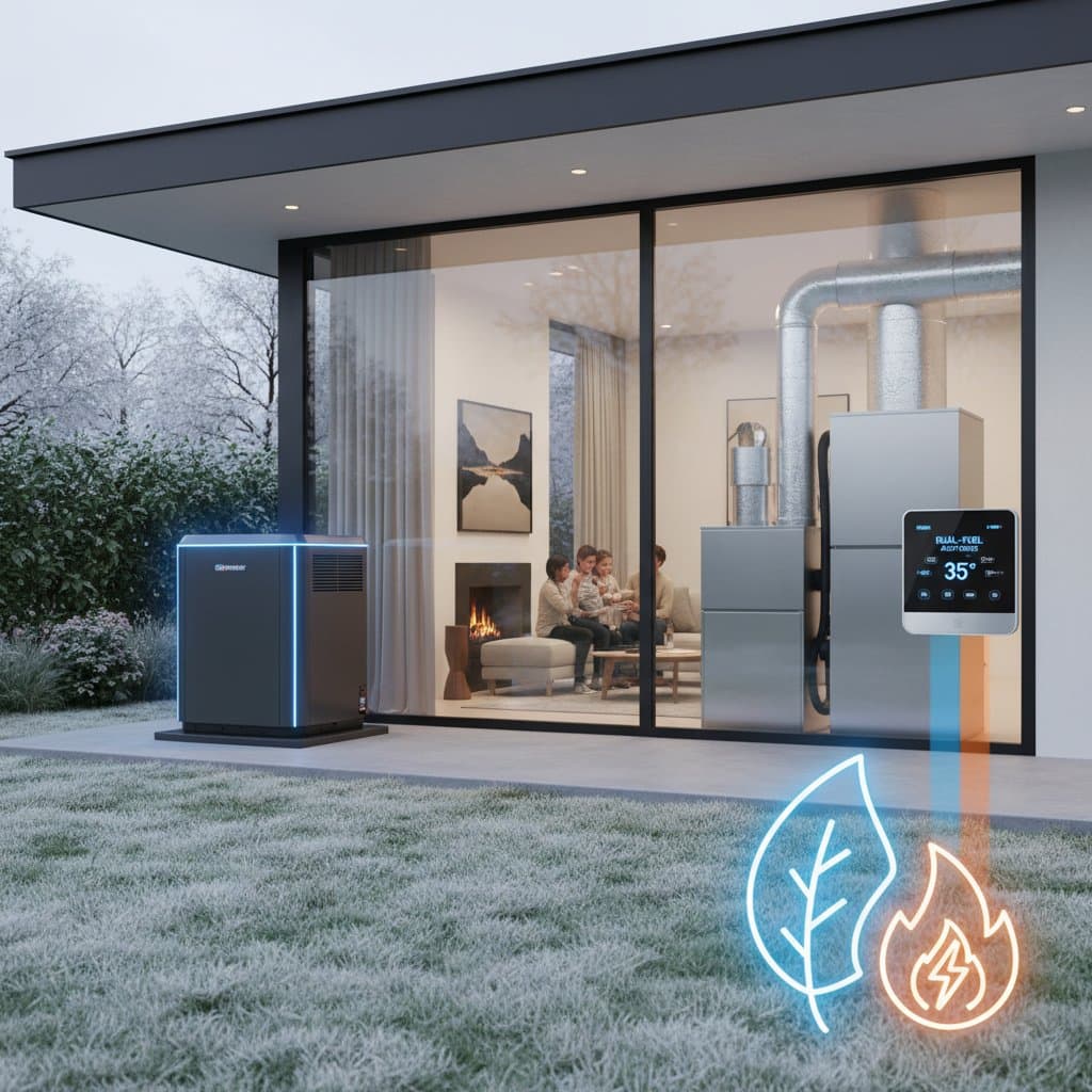 Featured image for Why Dual-Fuel Systems Cut Winter Bills in Half