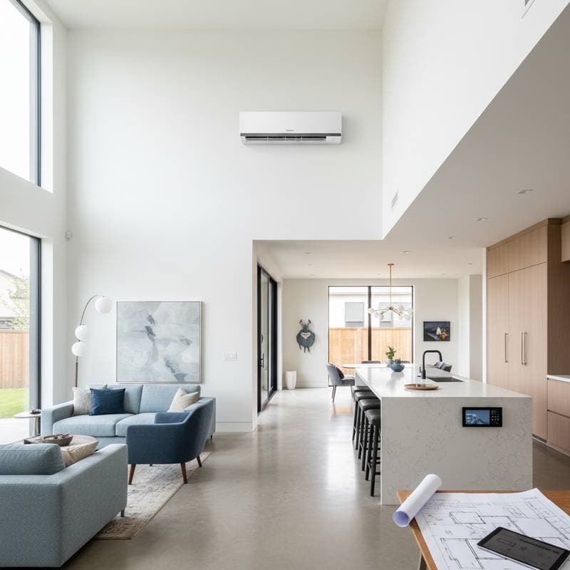 Featured image for Why Builders Choose Ductless HVAC for 2025 Homes