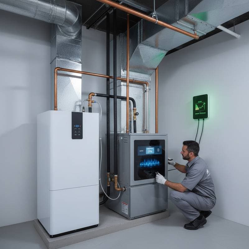 Featured image for Dual-Fuel HVAC Cuts Energy Bills Up to 50%