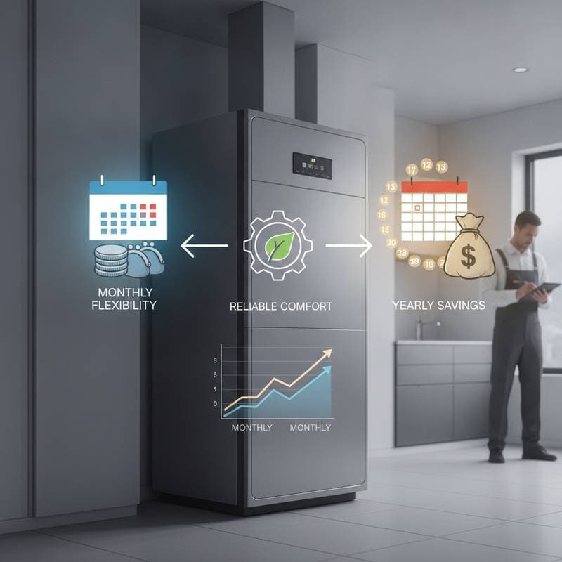 Featured image for Monthly vs Yearly HVAC Plans: Which Saves You More