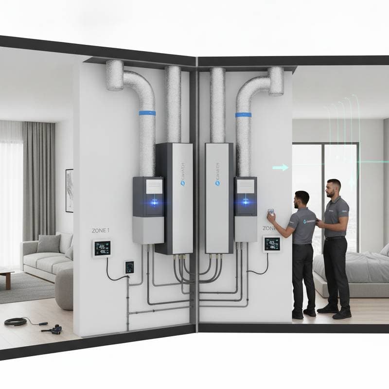 Featured image for Dual HVAC Systems Control Humidity Better Than Single-Zone
