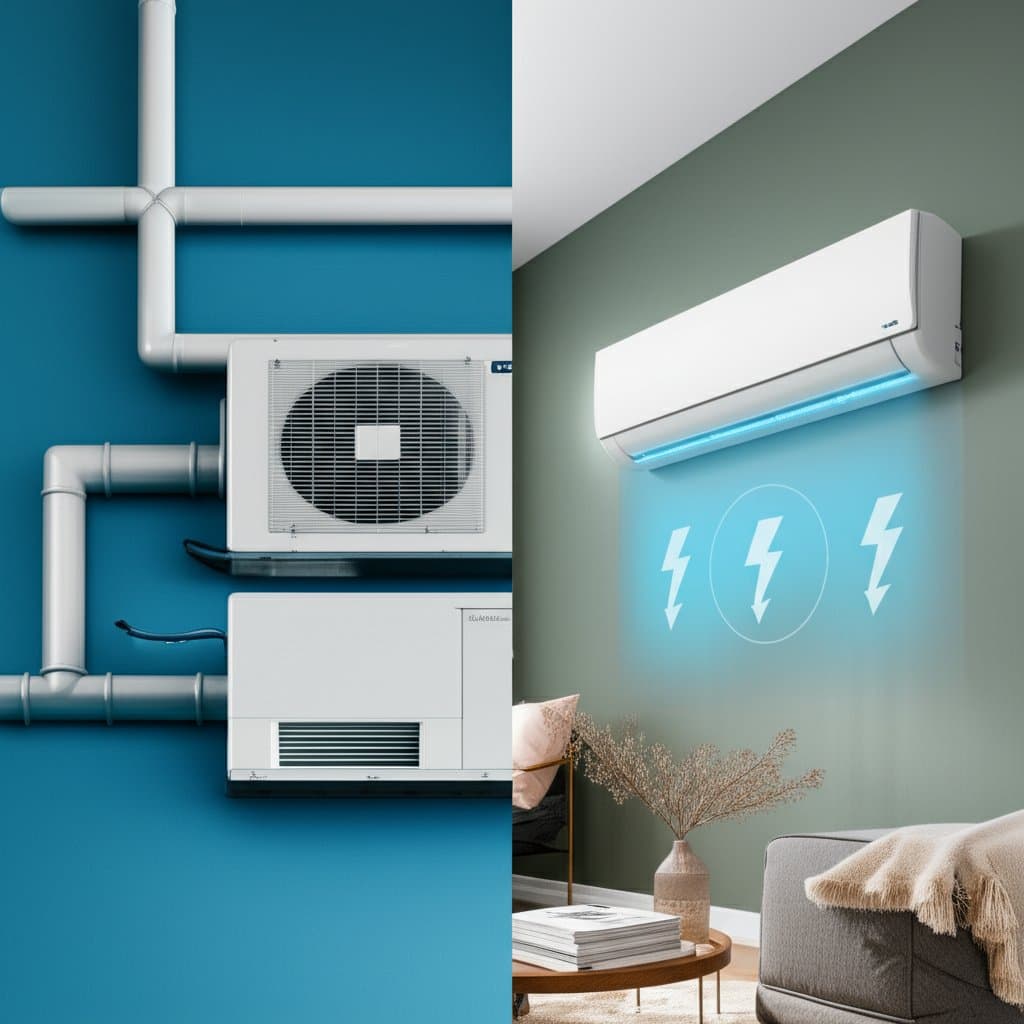 Featured image for Mini Split vs Central Air Cost Comparison and Savings Guide