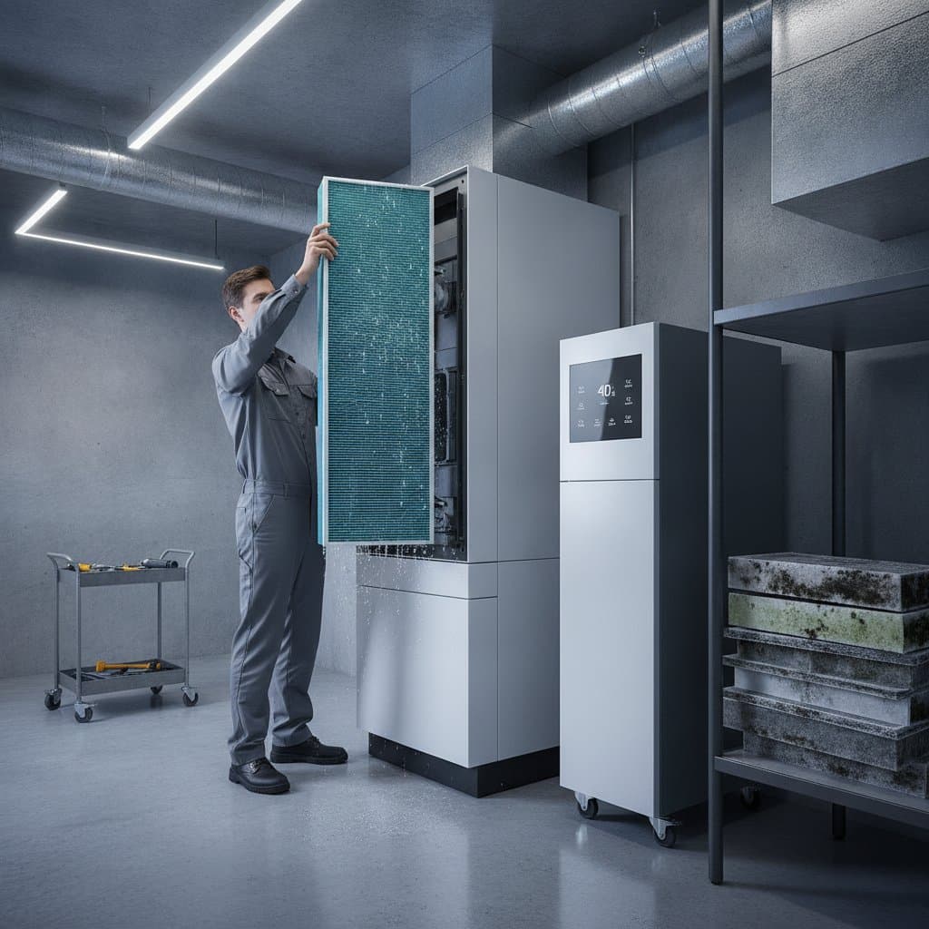 Featured image for Why Standard HVAC Filters Actually Trap Mold Inside